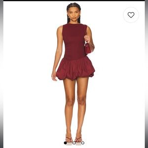 x REVOLVE Maya Bubble Dress in Cranberry
SNDYS